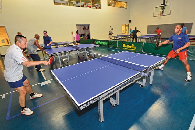 Ping At The Richmond Table Tennis Club