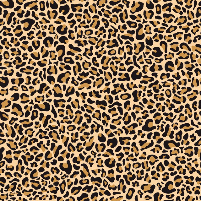 Real Leopard Print Pattern