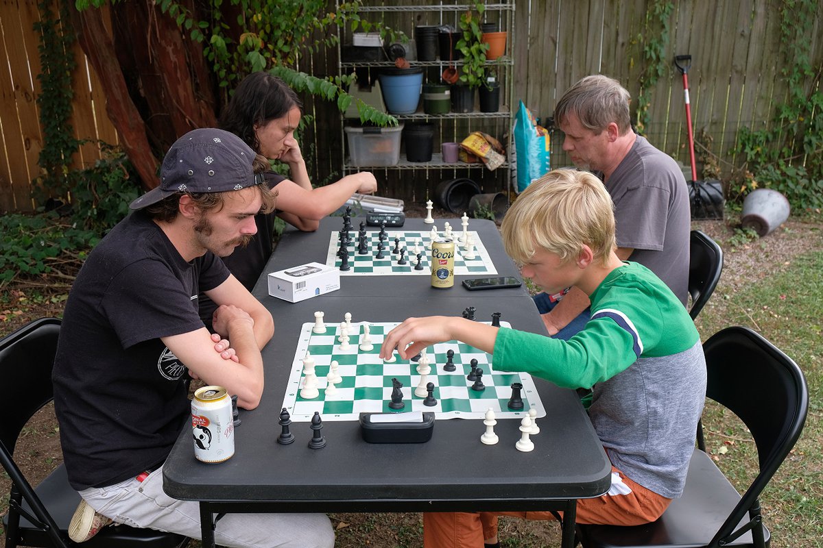 Checkers is for tramps.” -Paul - Chess for Students