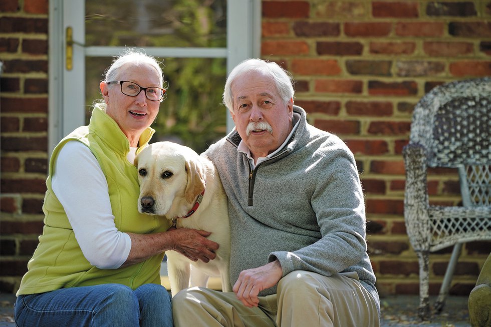 FEA_Pets_Skip and Cecil King with their rescue lab, Danni_JAYPAUL_rp0523.jpg