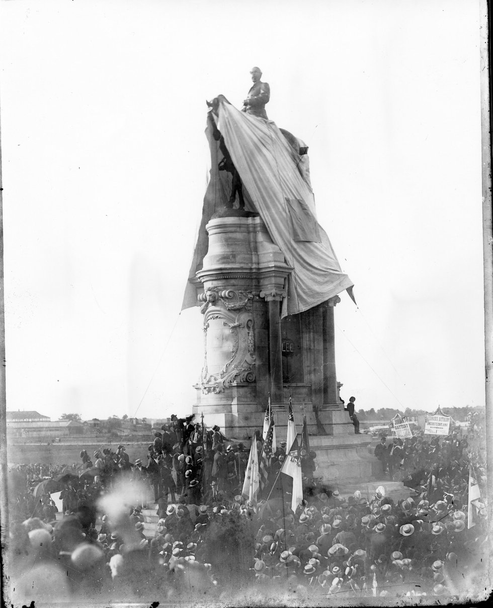 Unvieling of the Lee Monument, 1890